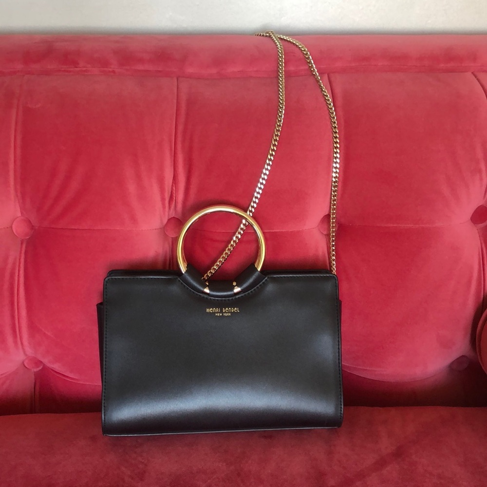 Henri Bendel Black Shoulder Bag